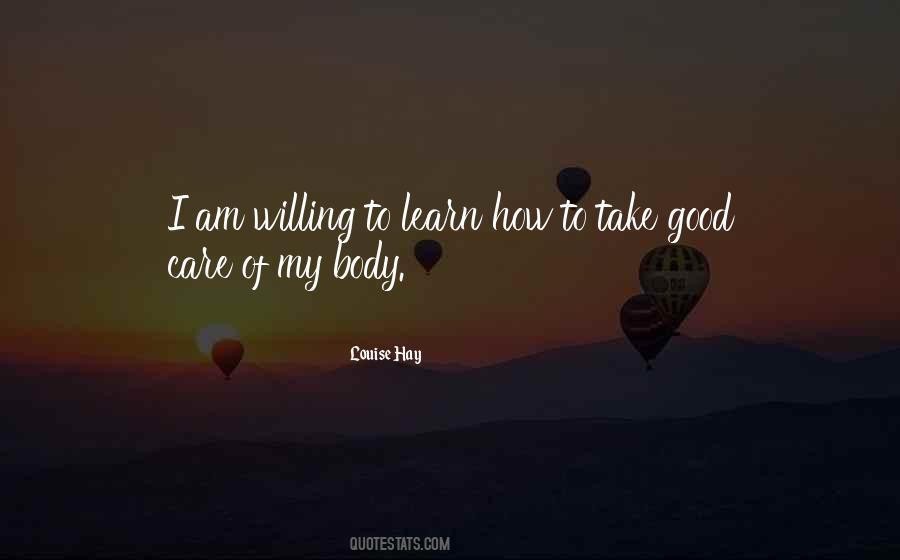 Take Good Care Quotes #138885
