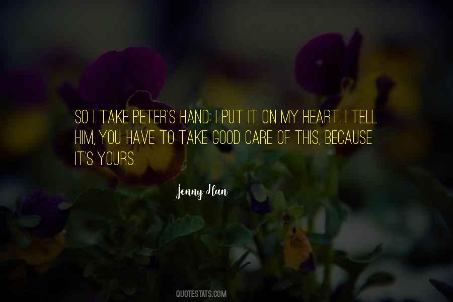 Take Good Care Quotes #20778