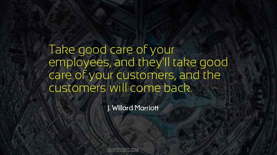 Take Good Care Quotes #293692