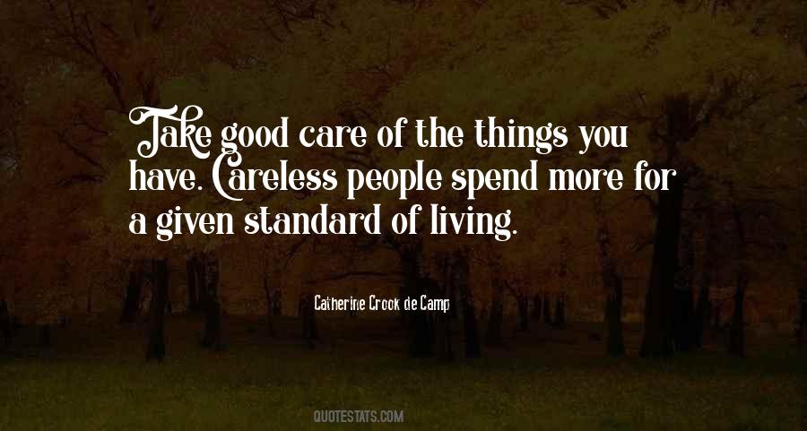 Take Good Care Quotes #74413