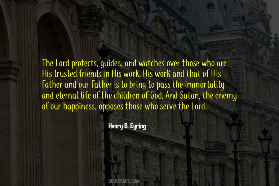 God Protects Us Quotes #1251990