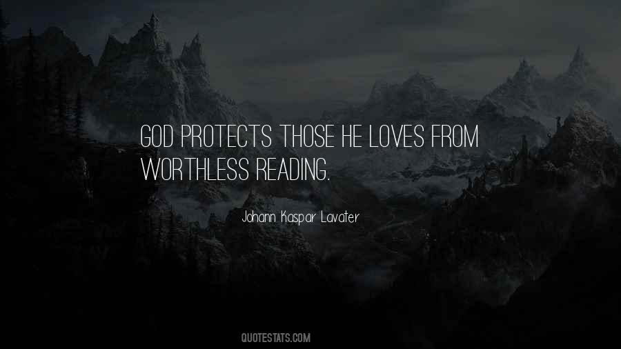 God Protects Us Quotes #1417765