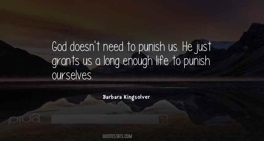God Punish Quotes #1022389