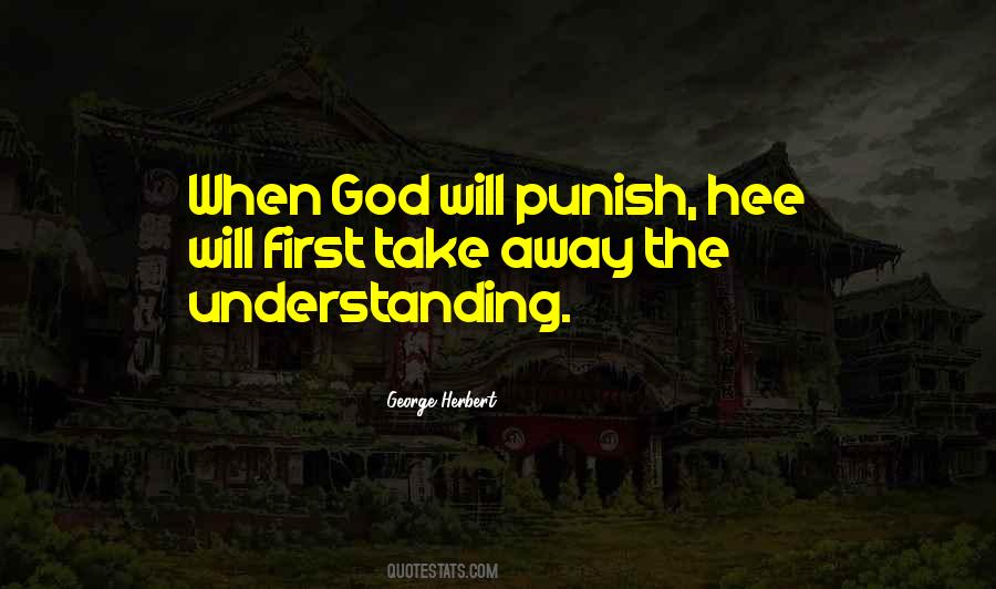 God Punish Quotes #1613128