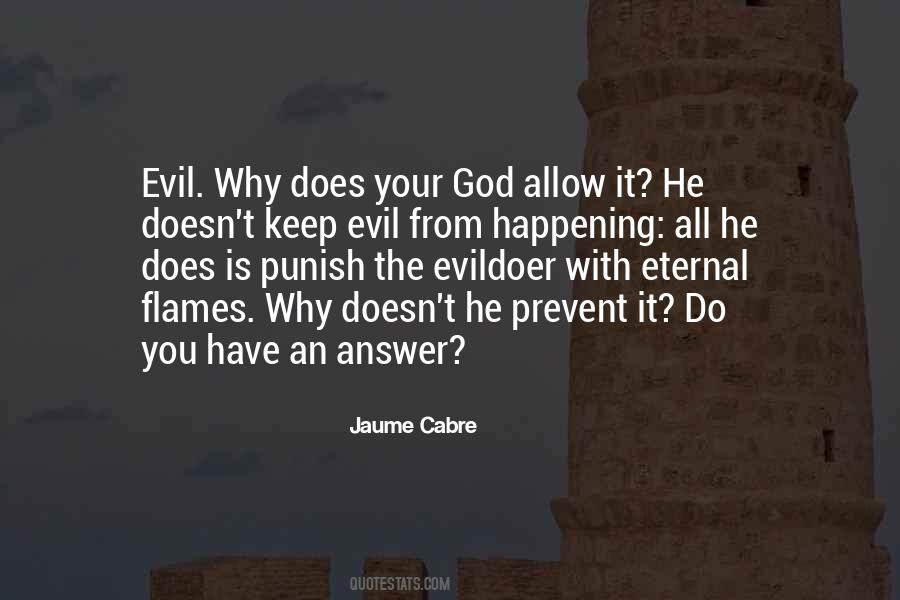 God Punish Quotes #1677935