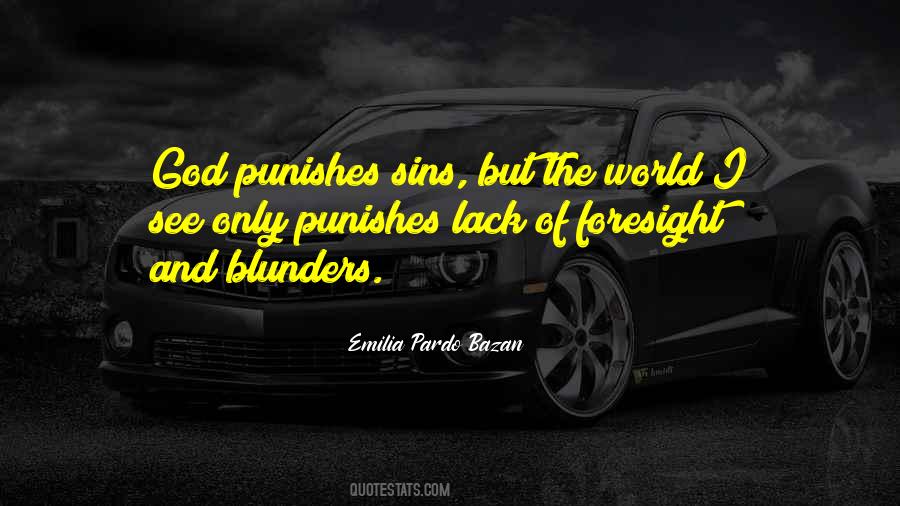 God Punishes Quotes #157683
