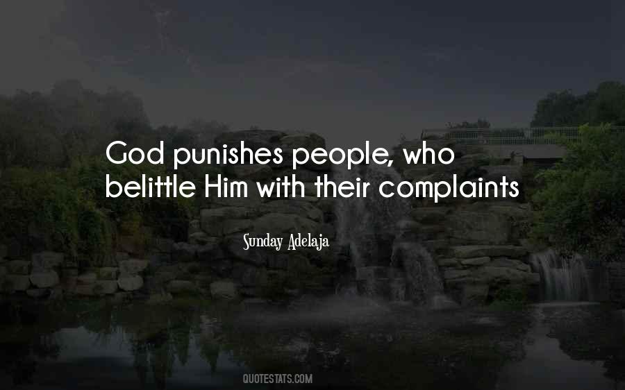 God Punishes Quotes #518530