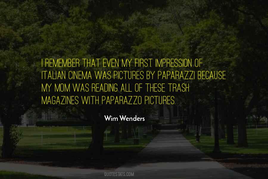 Quotes About My First Impression #1045282