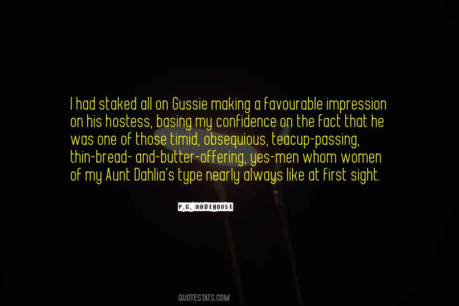 Quotes About My First Impression #1366638