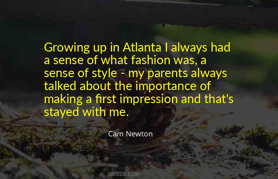 Quotes About My First Impression #930004