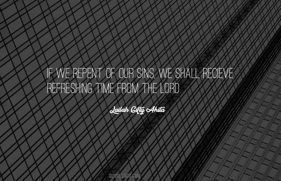 God Refreshing Quotes #51113