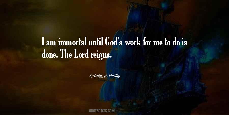 God Reigns Quotes #1408063