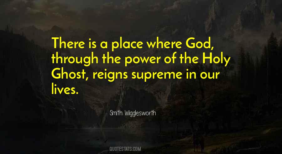 God Reigns Quotes #281412
