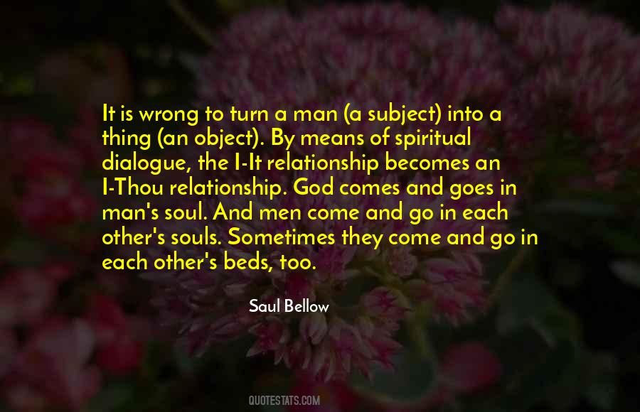 God Relationship With Man Quotes #1280623
