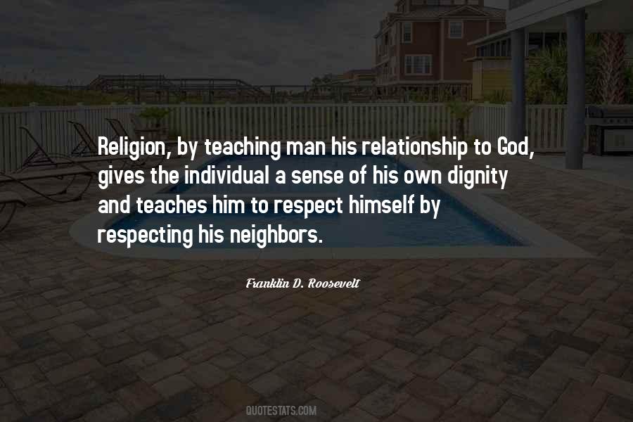 God Relationship With Man Quotes #1626654