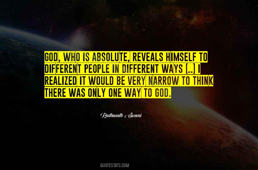 God Reveals Himself Quotes #1660561