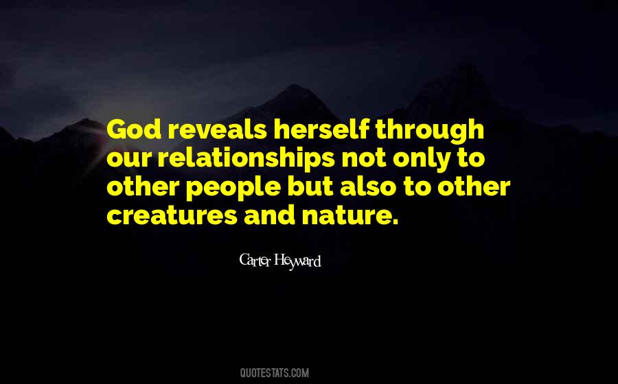 God Reveals Himself Quotes #344343