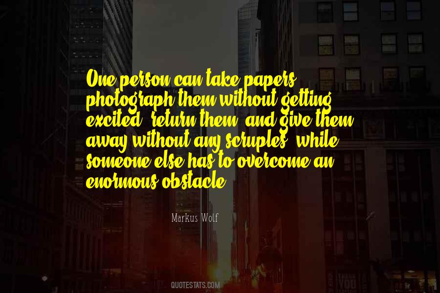 Overcome Any Obstacle Quotes #1566204