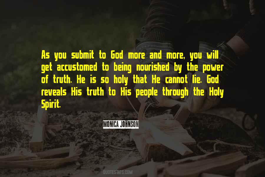God Reveals Truth Quotes #554717