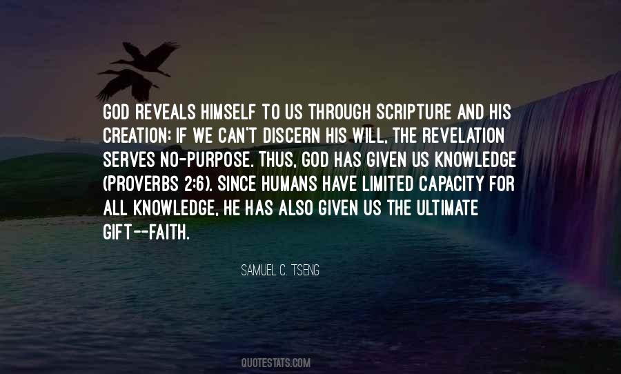 God Revelation Quotes #292029