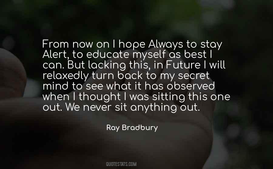 Stay Myself Quotes #1533759