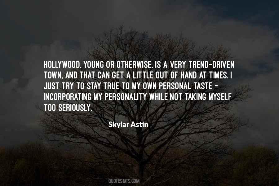 Stay Myself Quotes #1592607