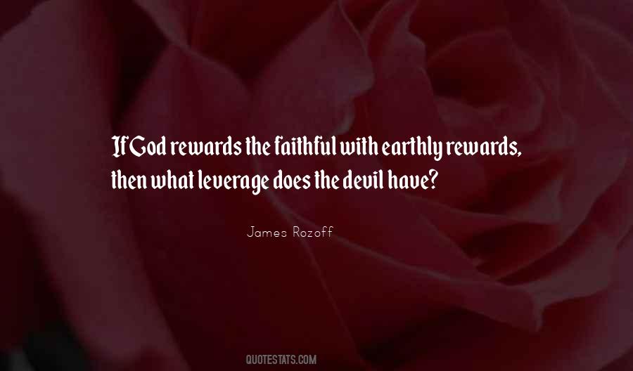 God Rewards Quotes #1357159