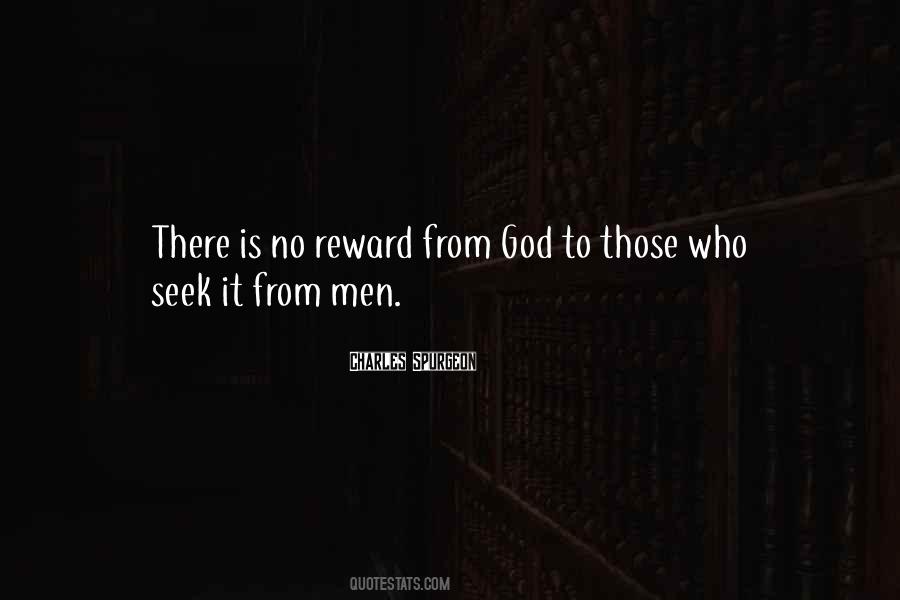 God Rewards Quotes #1464901