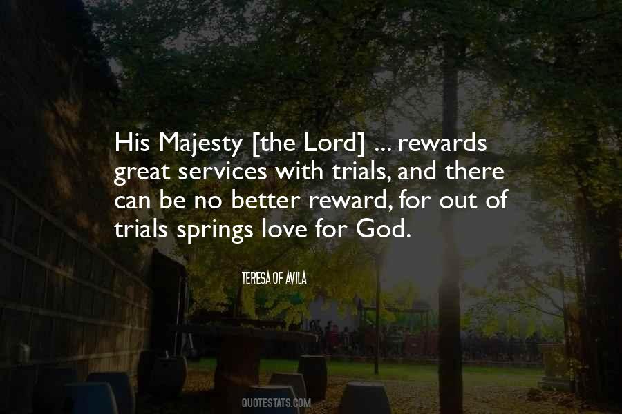 God Rewards Quotes #212177