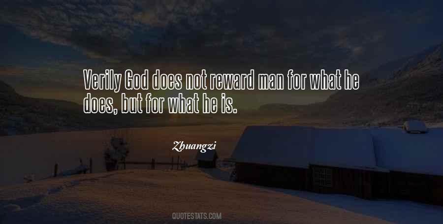 God Rewards Quotes #331267