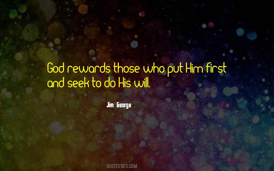 God Rewards Quotes #952164