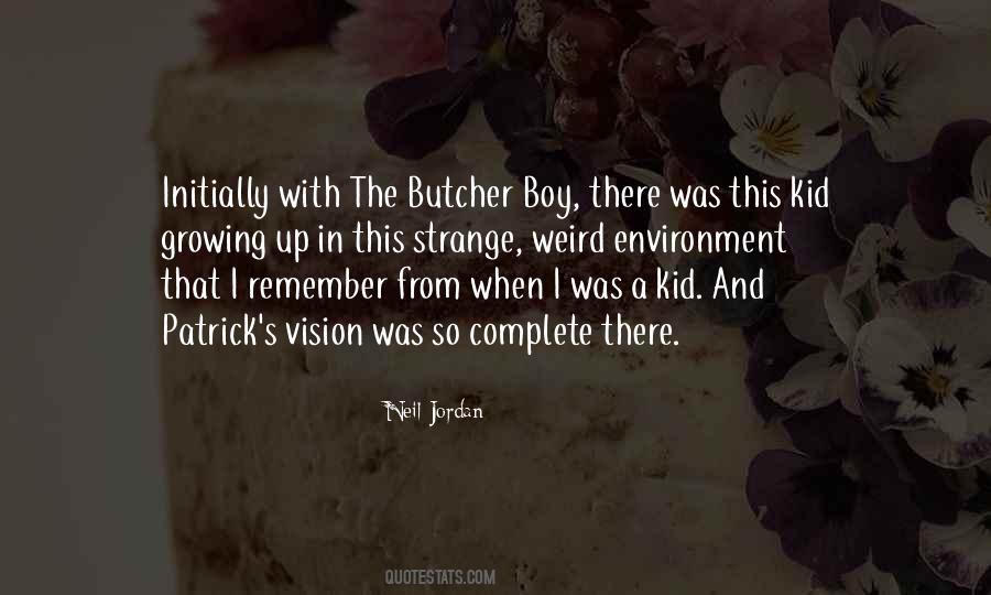 Weird Boy Quotes #1182627