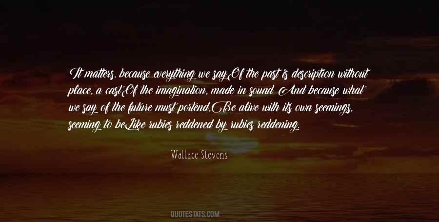 What Its Like To Be Quotes #1183849