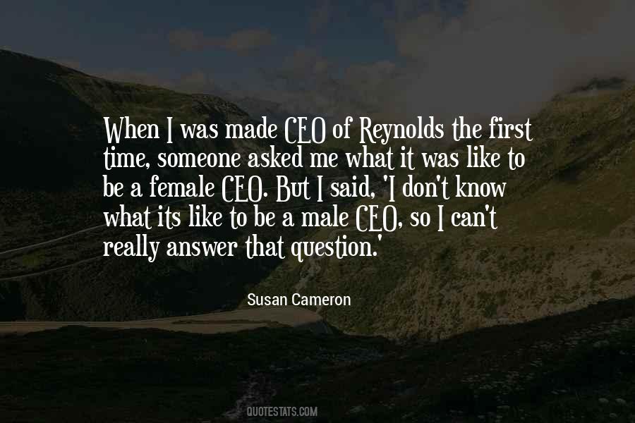 What Its Like To Be Quotes #1216167