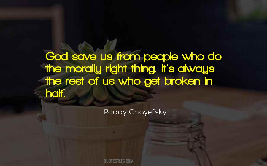 God Save Us Quotes #1010622