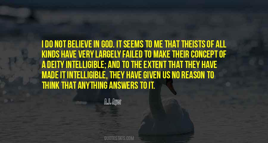 I Have No Answers Quotes #1746410