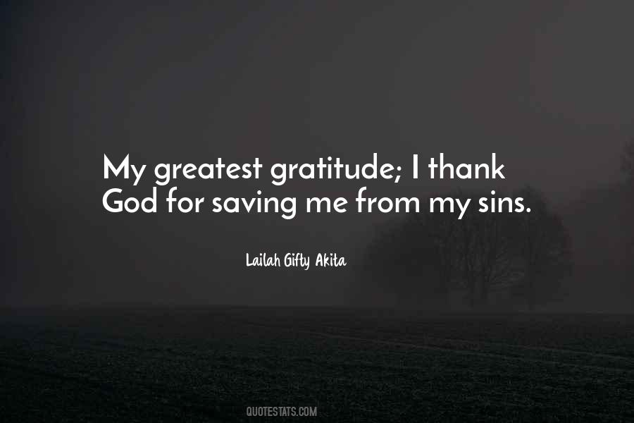 God Saved Me Quotes #1006375