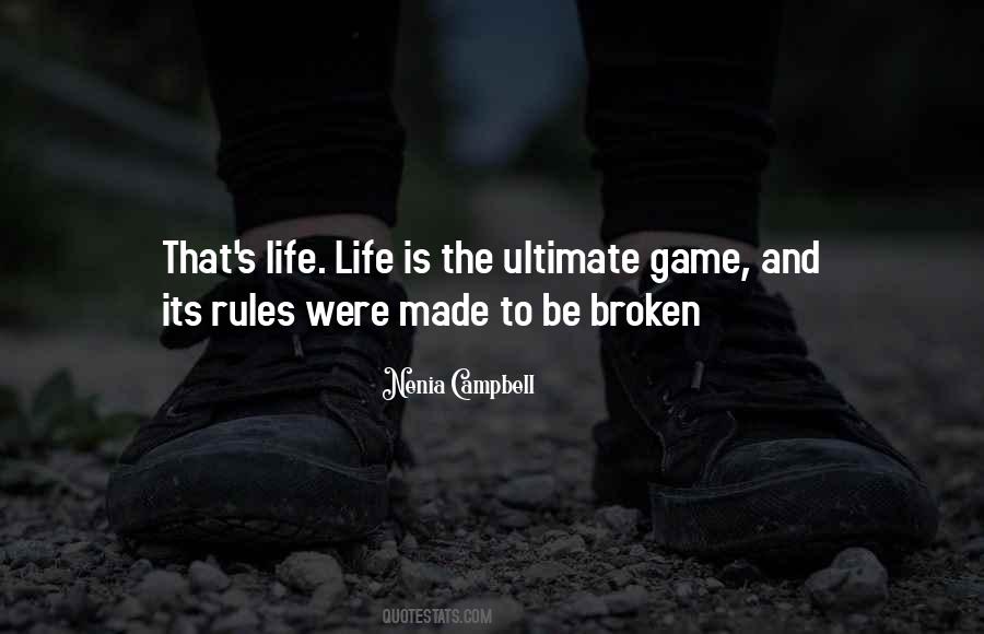 Rules Broken Quotes #1861394