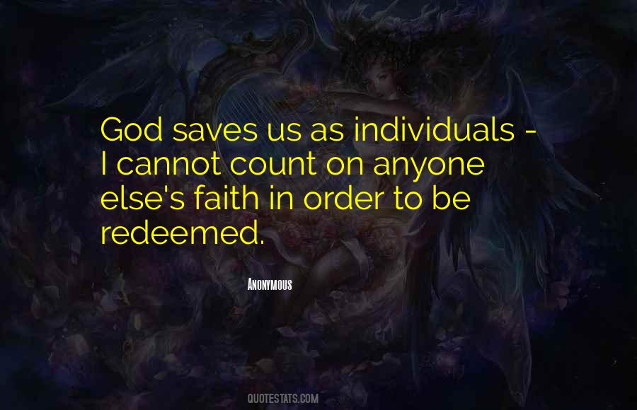 God Saves Quotes #1060401