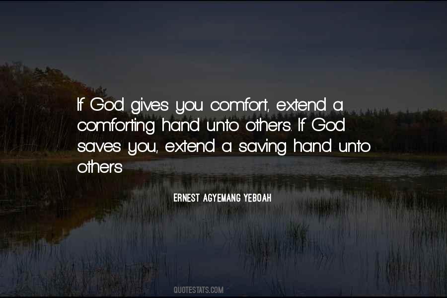 God Saves Quotes #1807472