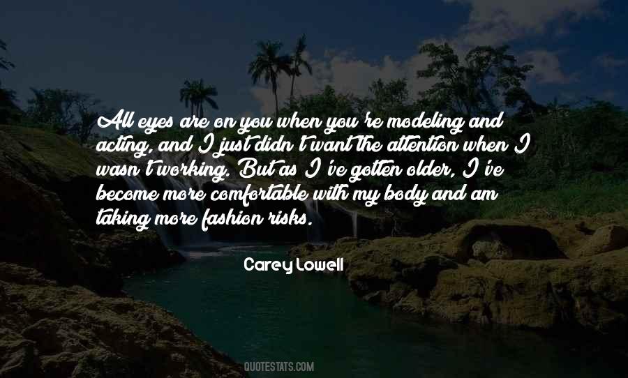 Modeling And Acting Quotes #1040133