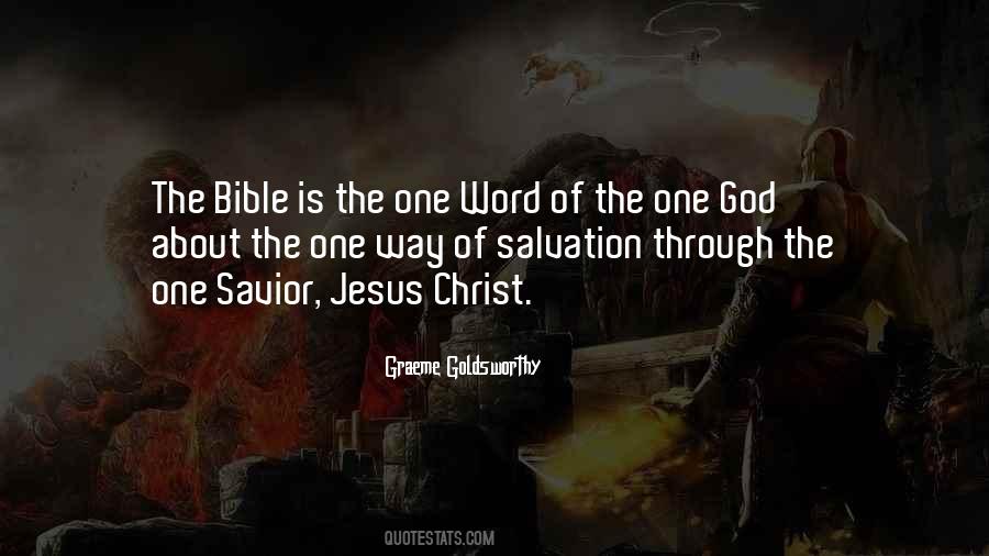 God Savior Quotes #965622