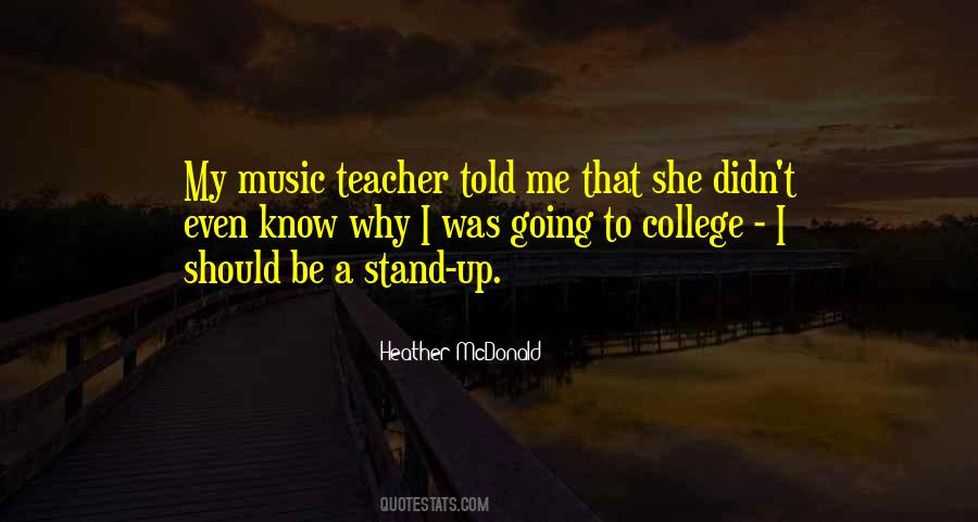 College Teacher Quotes #1868780