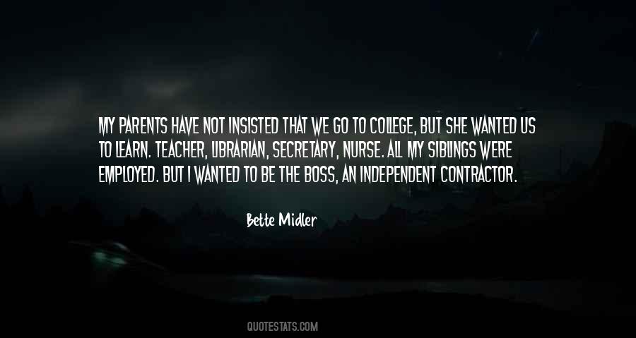 College Teacher Quotes #599967