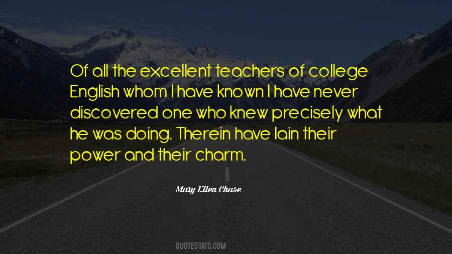 College Teacher Quotes #645988