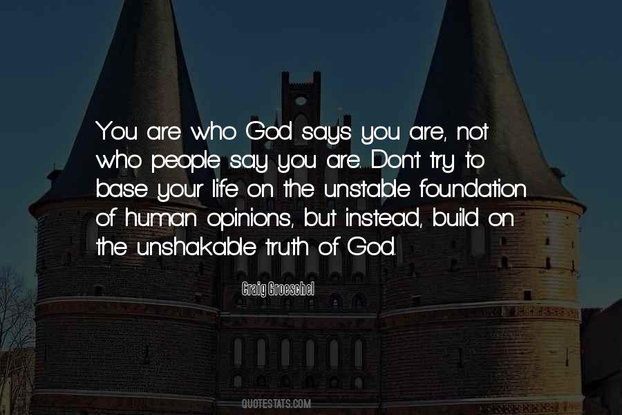 God Says Quotes #1695209