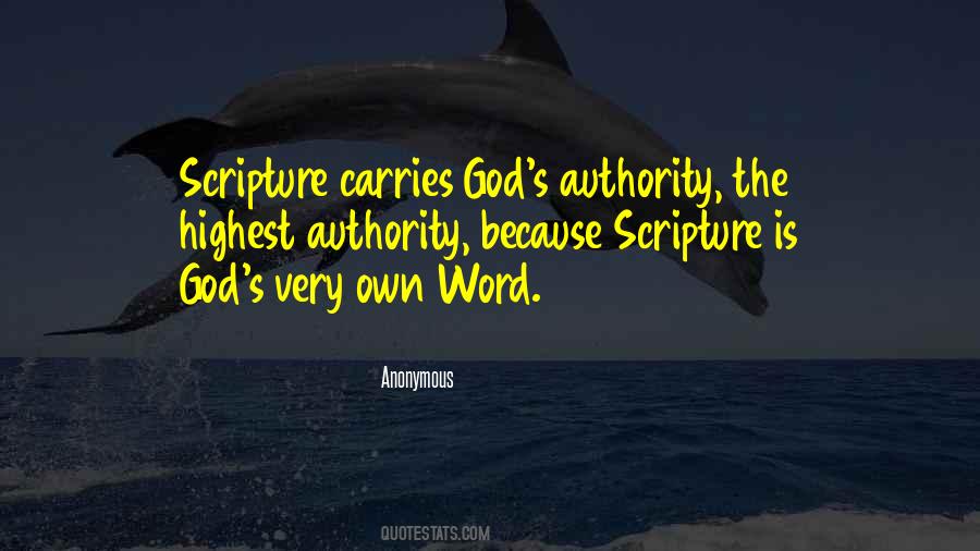 God Scripture Quotes #420531