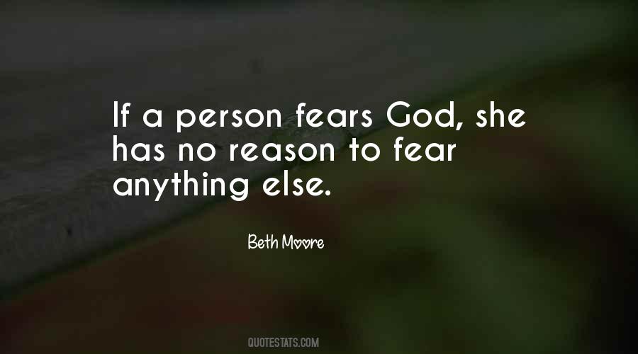 God Fear Quotes #668269