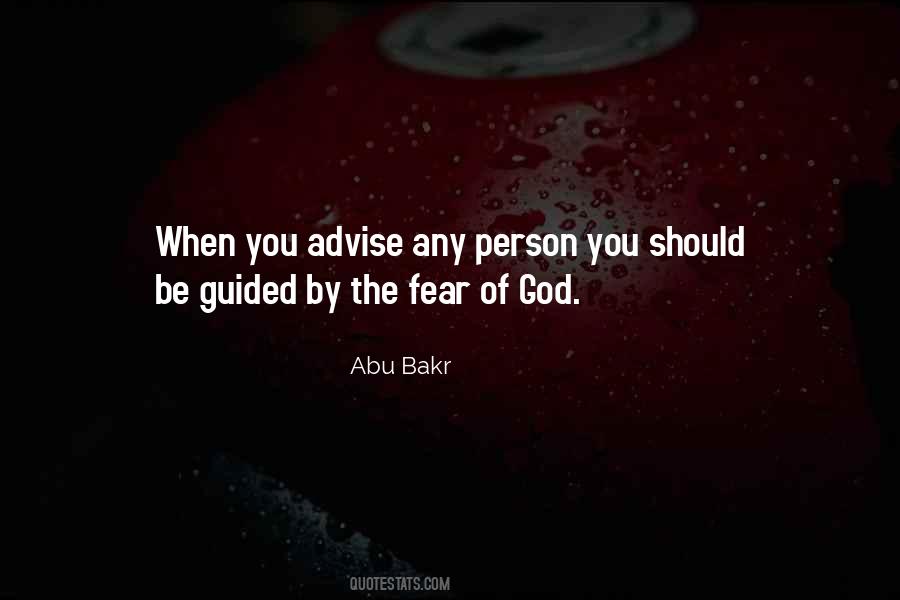 God Fear Quotes #698431