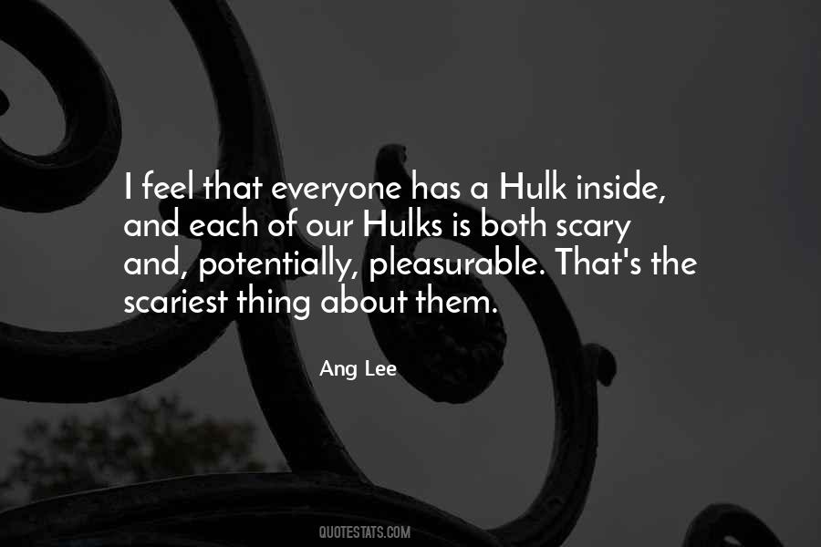 The Hulk Quotes #39836